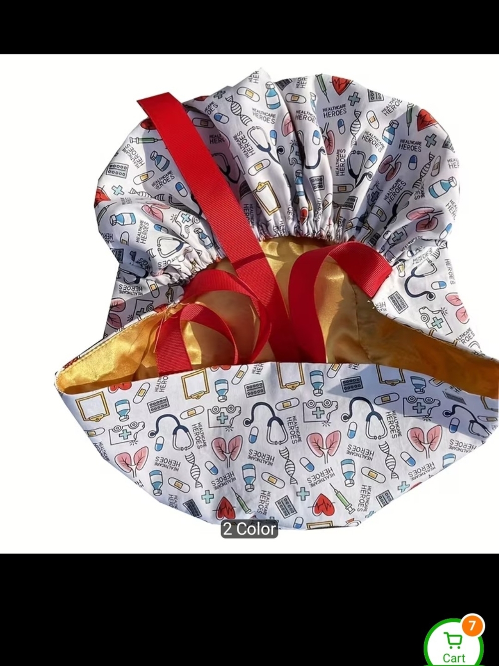 scrub cap - Picture 2 of 3